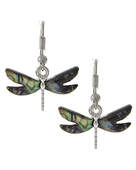 Abalone Dragonfly Earrings – Streets of Orleans