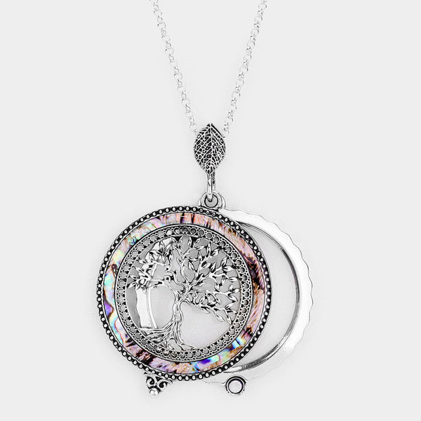 Tree of Life Magnifying Glass Necklace – Streets of Orleans