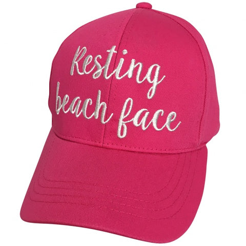 Resting Beach Face Ball Cap – Streets of Orleans